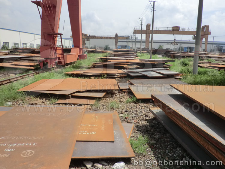 SS 490B steel plate inventory 